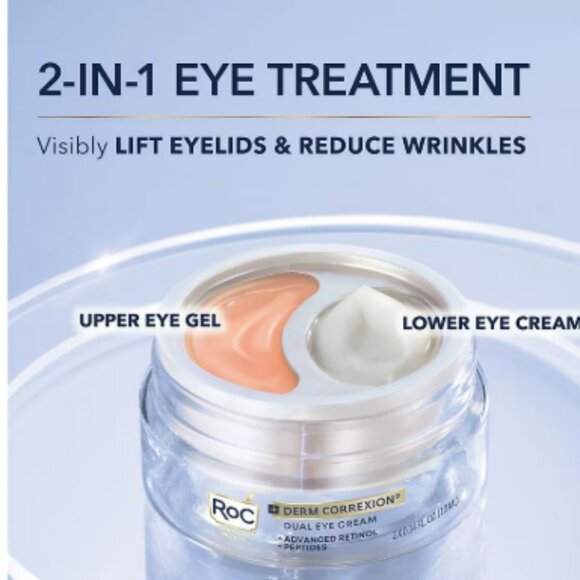RoC Skincare Derm Correxion - Dual Eye Cream - Advanced Retinol & Peptide - Picture 3 of 3